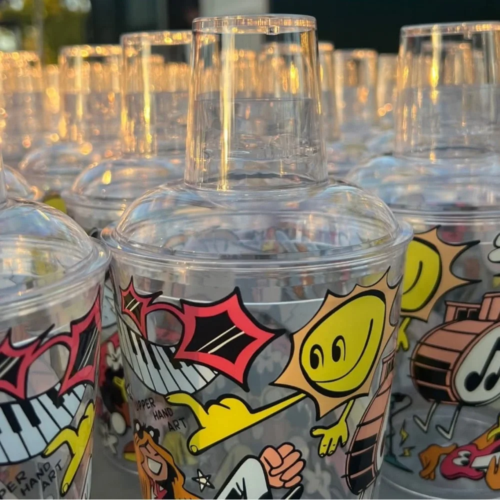 Colorful Cartoon Party Cups